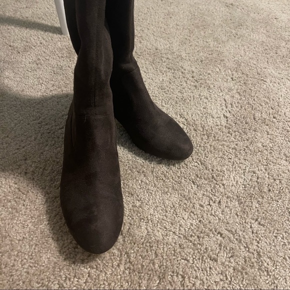 Dark brown suede Michael kors knee high boots - Picture 5 of 5